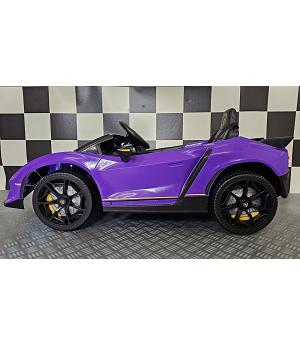 LAMBORGHINI AUTENTICA 12V PARA NIÑOS, MORADO, RC, 1-5 AÑOS INDA537-c4k319